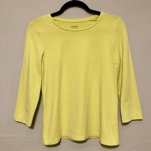 [Chico’s] True Colors Tee, 3/4 Sleeve